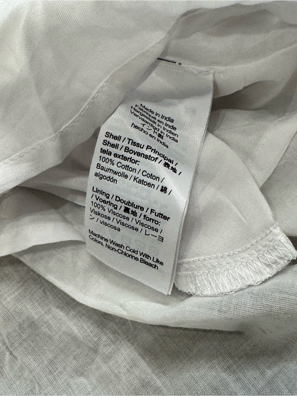 J.Crew Cotton Voile Ruffle-Trim Shift Dress XXS CB0878 - Picture 7 of 9